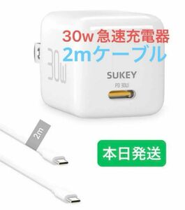 タイプC Type-C 充電器 急速充電器 iPhone Android 30W