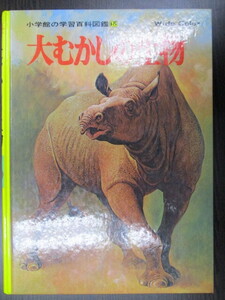 ムック 小学館の学習百科 図鑑15 大むかしの生物 1992 第33刷り 箱なし 良品 古本