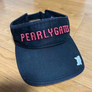 パーリーゲイツ PEARLY GATES サンバイザー ゴルフウェア