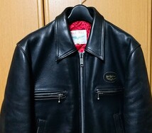 Levis Leathers ルイスレザーズ ドミネーター 666期 36 シングルライダースジャケット 牛革 カウハイド 黒 ブラック シド・ヴィシャス_画像2