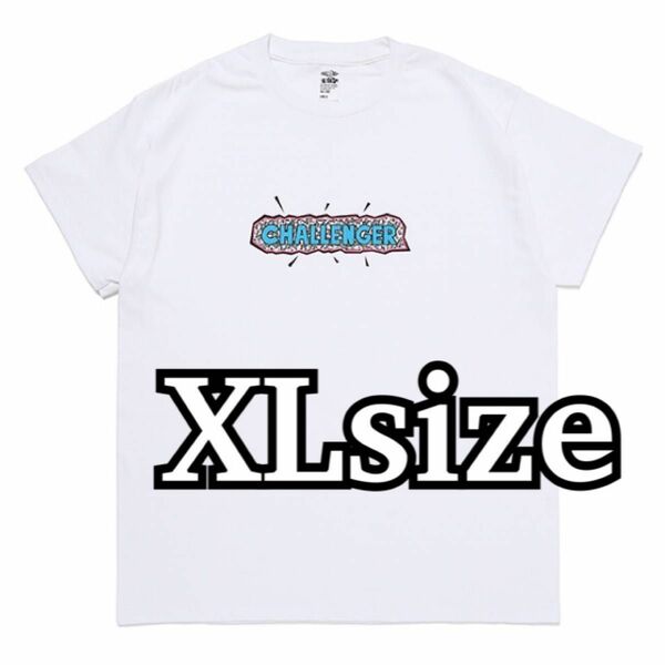 チャレンジャー　Tシャツ/CHALLENGER 80'S WHITE XL