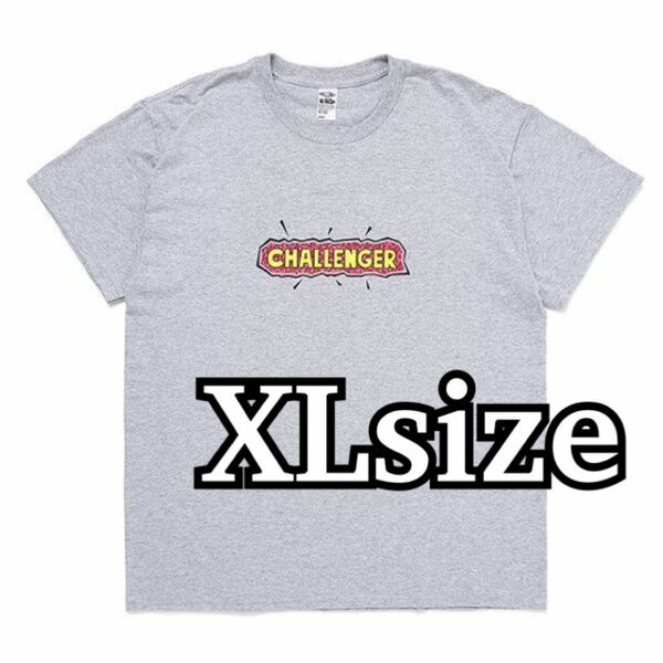 チャレンジャー　Tシャツ/CHALLENGER 80'S GRAY XL