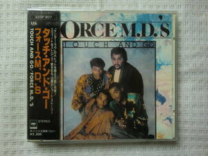 ★帯国内盤 CD★FORCE M.D.'S★TOUCH AND GO/LOVE IS A HOUSE★87'FUNK SOUL名盤★