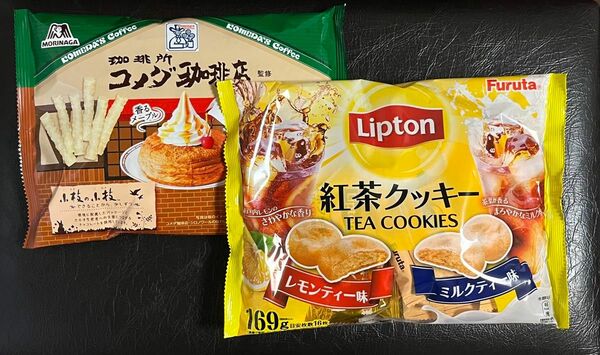 小枝 コメダ珈琲店シロノワール味×リプトン 紅茶クッキー