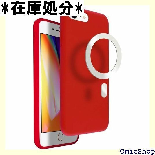 VECI iPhone SE / 8 マグネットケース グネット MagSafe iPhone SE/8 Red 326