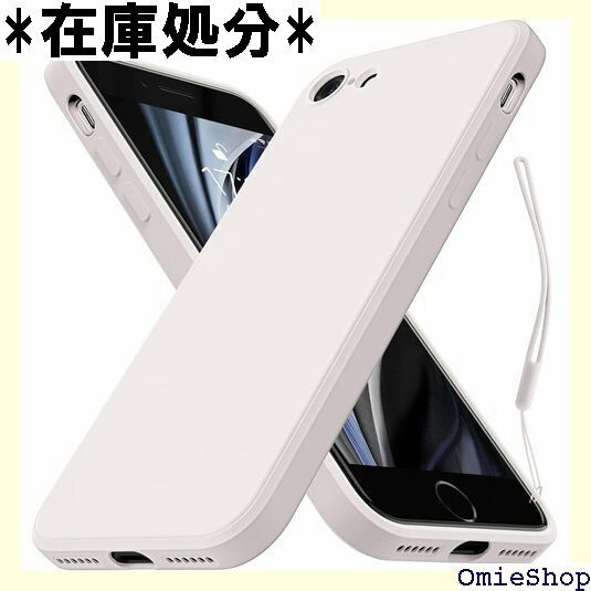 iPhone SE3 ケース iPhone SE ケー 2/8/7カバー ソフトケース オフホワイト JP5-4 1038