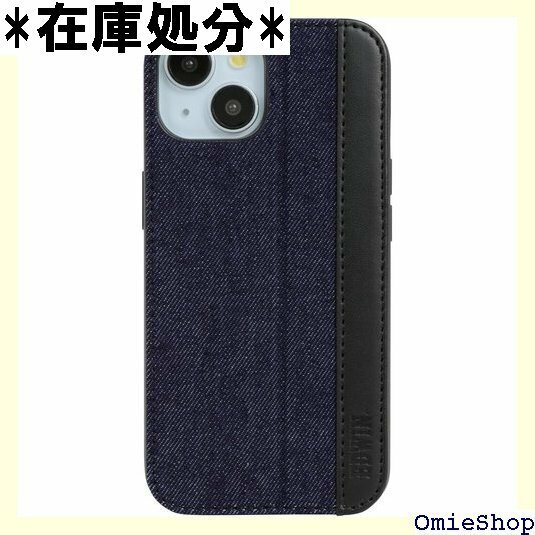 EDWIN iPhone15 対応 ケース 背面 デ ン15用 エドウィン ブランド スマホケース インディゴ 1533