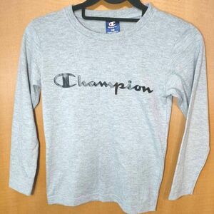 Championチャンピオン グレー 長袖Tシャツ140cm