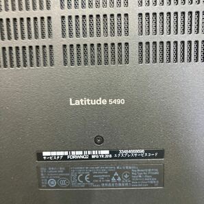 C174 DELL Latitude 5490 P72G Core i5第8世代 メモリ無し 通電可能起動不可 ジャンクの画像6