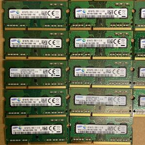 E140 SAMSUNG ノートPCメモリ 4GB 1Rx8 PC3L-12800S 30枚の画像4