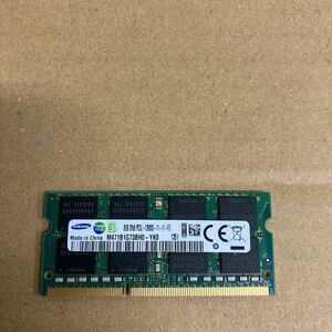 E148 SAMSUNG ノートPCメモリ 8GB 2Rx8 PC3L-12800S 1枚