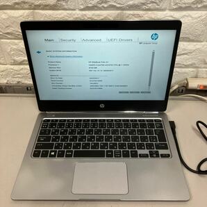 H175 HP ELITEBOOK Folio G1 Core m5-6Y54 メモリ8GB バッテリー無し ジャンクの画像8