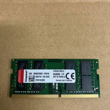 K135 Kingston ノートPCメモリ 16GB KVR26S19D8 1枚_画像1