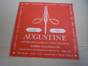 **[AUGUSTINE strings for guitar RED 1.2.3.5.6]**