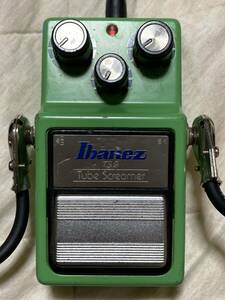 ☆ジャンク品 Ibanez TS9 Tube Screamer アイバニーズ チューブスクリーマー 本体のみ 通電OK 音出ず　ギター エフェクター 部品取り