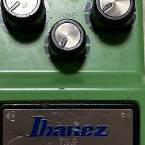 ☆ジャンク品 Ibanez TS9 Tube Screamer アイバニーズ チューブスクリーマー 本体のみ 通電OK 音出ず ギター エフェクター 部品取りの画像2