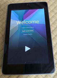 ★１円スタート★送料無料★Google Nexus 7 Wi-Fiモデル 32GB 2012年モデル Androidタブレット ME370TG