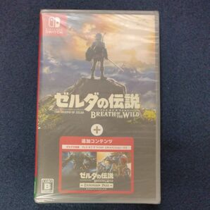 【Switch】 ゼルダの伝説 ブレス オブ ザ ワイルド ＋ エキスパンションパス　未使用　未開封