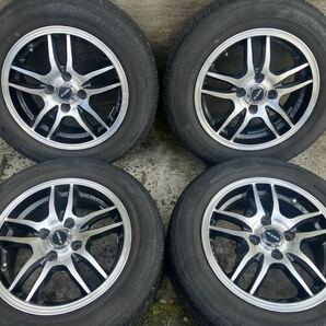 GYLE 14インチ 5.5J PCD100 4穴 ET45 ヨコハマ 175/65R14 16年製 4本の画像1