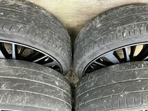 LOXARNY ロクサーニ TARKUS タルカス 19インチ 7.5J＋55 PCD114.3 5穴 GOODYEAR 225/35R19 18年製 4本_画像6