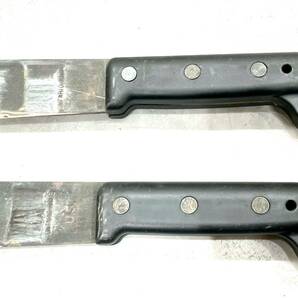 FS2014I ONTARIO KNIFE 1991 MACHETE オンタリオ マチェット 2本 ナイフ サバイバルナイフ アウトドア キャンプ 釣り など 現状品の画像8