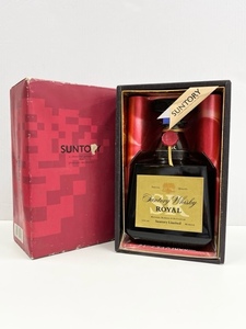 IYS67277H サントリー ウイスキー ローヤル SR　SUNTORY WHISKY ROYAL 1000ml 43% クイーンサイズ 古酒 国産酒 洋酒 お酒 酒類 現状品