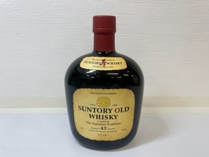  FS2223A SUNTORY OLD WHISKY 700ml 43%寿 サントリー オールド ウイスキー 日本 未開栓 長期保管 現状品 