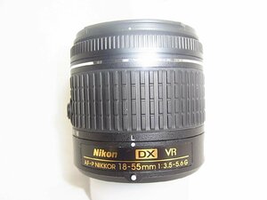 ニコンNIKON　DX VR AF-PNIKKOR 18-55mm　:3.5-5.6Gレンズ：フイルタ-3枚レンズフ-ド前後ケ-ス入り：新品では御座いませんが綺麗良い状態