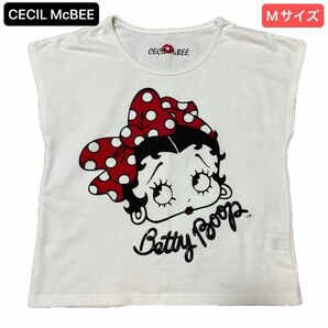 【今週のSALE】CECIL McBEE カットソー ノースリーブ レディース Mサイズ ベティちゃん