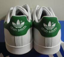 新品 スタンスミス 2019年製 JP28.0cm 白×緑 M20324 生産終了 天然皮革 adidas stansmith ホワイト×グリーン 本革 ABCマート 定番人気_画像6