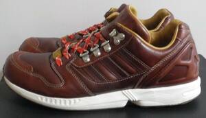 ZX8000 2011年製 JP27.5cm 天然皮革 生産終了 adidas zx 8000 hiking 本革 outdoor