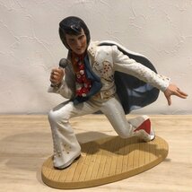 【状態難あり】 エルビスプレスリー　陶器　瀬戸焼　エルヴィスプレスリー elvis presley 焼物 フィギュア 置物 昭和レトロ ビンテージ 管1_画像2