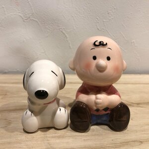 ソルト＆ペッパー　スヌーピー　チャーリーブラウン　ソルトアンドペッパー 調理器具 セット 塩胡椒入れ Snoopy ピーナッツ 雑貨