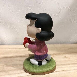 箱・タグ付き デッドストック ルーシー ガーデンオーナメント 加藤工芸 スヌーピー Snoopy ピーナッツ 雑貨 陶器 置物 管理1・3の画像3