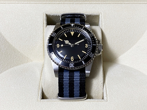  Vintage Divers дизайн 3 стрелки автоматический наручные часы самозаводящиеся часы non Date NATO G10 античный [ Submarine Classic ]