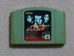 人気レア　ゴールデンアイ007　端子清掃、起動確認済　N64ソフト