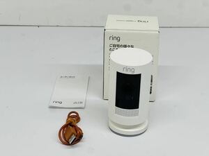 ★RING STICK UP COM BATTERY Cam 監視カメラ 未チェック 現状品 管理番号03192