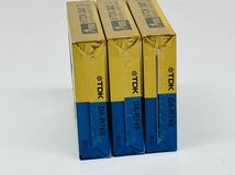 ★TDK DA-R74S DATテープ 3本セット 未使用品 管理番号04012_画像5