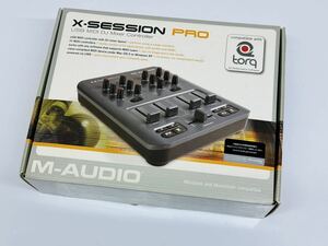 *M-AUDIO X-SESSION PRO USB MIDI DJ MIXER электризация проверка только текущее состояние товар контрольный номер 04224