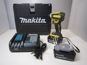 マキタ(makita) 18V 充電式インパクトドライバ　TD172D 6.0Ah バッテリー　充電器 2個　ケース