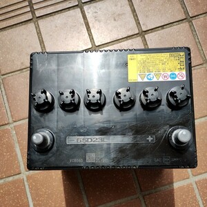 バッテリー　65D23L 製造日23年2月　互換　55D23L, 60D23L, 65D23L, 70D23L, 75D23L