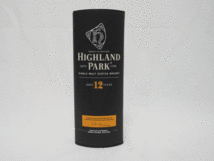 20歳以上!!【未開栓】HIGHLAND PARK ハイランドパーク 12年 ウイスキー 750ml 43% 箱あり 送料無料！！_画像9