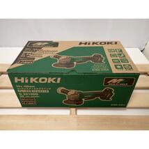 【新品】HiKOKI 36V 125mm コードレスディスクグラインダ G3613DD (NN) 本体のみ 電池・充電器別売り 送料無料！！_画像1