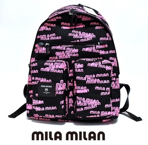  new goods mila milan Mira Milan '' Spiga '' high capacity rucksack [ regular price 19800 jpy ]258722 IKETEIike Tey water-repellent material Day Pack 