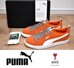 【送料無料】新品 PUMA × AMI SUEDE VTG 24cm 386674-01 プーマ アミ スエード