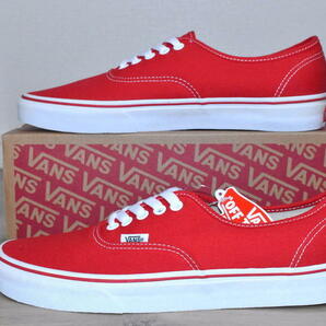 【訳あり品】新品 VANS オーセンティック 27cm AUTHENTIC VN000EE3RED バンズ ★の画像2