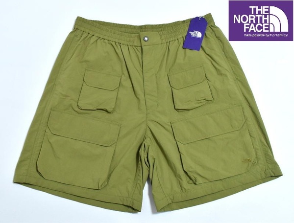 【送料無料】新品 THE NORTH FACE PURPLE LABEL ノースフェイス パープルレーベル ナイロン リップストップ トレイル ショーツ 36 NT4300N 