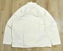 【送料無料】新品 nanamica ナナミカ Cotton Wool Deck Shirt S SUGF357 定価4万1800円 デッキシャツ US ARMY ナチュラル_画像2