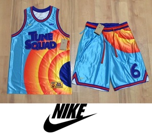 [БЕСПЛАТНАЯ ДОСТАВКА] New Nike Tune Squad Dersey Upper и Lower Set L Lebron James Uniform DJ3865-434 DJ3870-434