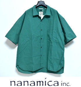 【送料無料】新品 nanamica ナナミカ H/S Wind Shirt XL SUGS314 定価2万7500円 ハーフスリーブ ウインドシャツ SG